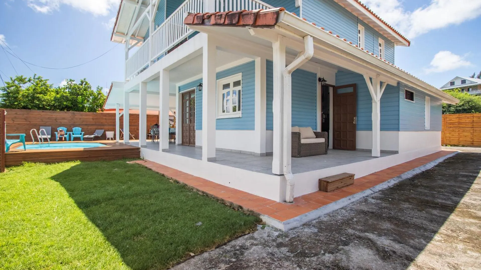 Vakantiehuis Corail Bleu - Maison Avec Piscine Privee Sainte-Anne